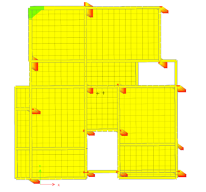 3D structural model of IKSA Villa 4X3