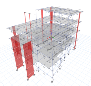 3D structural model of Brahmananda Reddy Residence