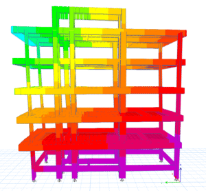 3D structural model of Mr. Nasir Residence