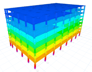 3D structural model of Yelahanka Commercial Complex