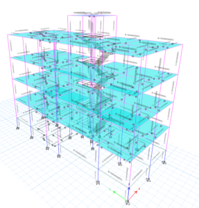 3D structural model of Shahnawaz Residence in Bengaluru